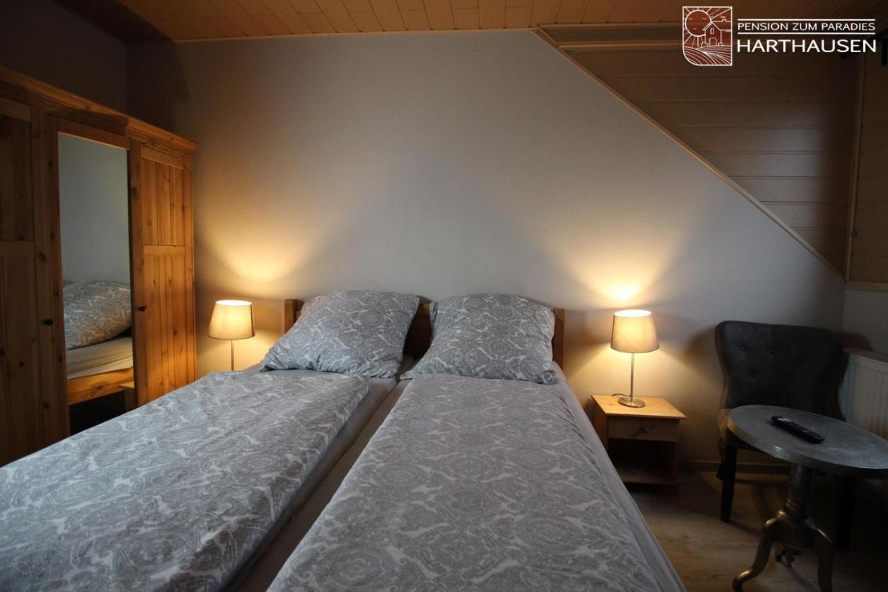Pension Zum Paradies Harthausen  外观 照片